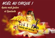 Noël au cirque ! Chapiteau Cheval Art Action Affiche