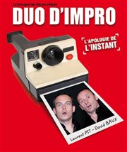 Laurent Pit et David Baux dans Duo d'Impro Thtre Divadlo Affiche