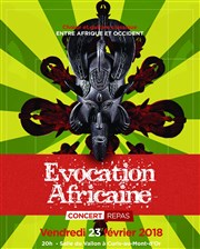 Concert-repas évocation africaine Salle du Vallon Affiche