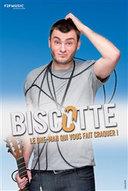 Biscotte dans One-man-show musical Espace Gerson Affiche