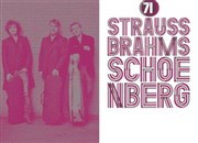 Strauss / Brahms / Schoenberg Thtre 71 Scne Nationale Affiche