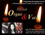 Récital d'Orgue & Voix Eglise Saint-Andr De L'Europe Affiche