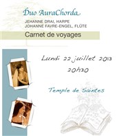 Carnet de voyages | par le duo Aurachorda Eglise de Saintes Sud Saintonge Affiche