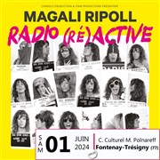 Radio (ré)active de Magali Ripoll Centre Culturel Michel Polnareff Affiche