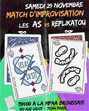 Rencontre Improvisation Paris vs Rueil Malmaison MPAA Broussais Affiche