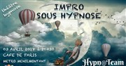 Impro sous hypnose Caf de Paris Affiche