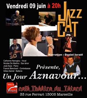 JazzAcat Présente Un jour Aznavour... Caf Thtre du Ttard Affiche