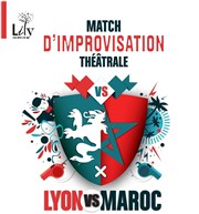 Match d'impro théâtrale Lyon vs Maroc Transbordeur Affiche