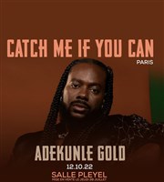 Adekunle Gold : Catch me if You can Salle Pleyel Affiche