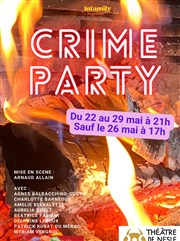 Crime Party Thtre de Nesle - grande salle Affiche