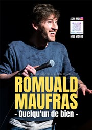 Romuald Maufras dans Quelqu'un de bien Confidentiel Thtre Affiche