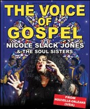 The Voice Of Gopsel - Nicole Slack & The Soul Sisters Eglise du Sacr Coeur Affiche