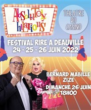 Bernard Mabille & Zize Thtre du casino de Deauville Affiche