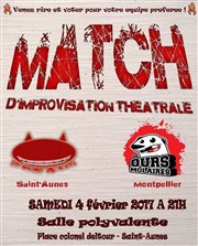 Match d'Impro : Démons du M.I.D.I vs Ours Molaires Salle polyvalente de Saint Auns Affiche