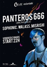 Misrishi Records & Chill Masters invitent Panteros 666 Le Rex de Toulouse Affiche