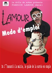 Fabrice Lamour dans Lamour : mode d'emploi Thtre L'Autre Carnot Affiche
