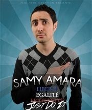 Samy Amara dans Liberté égalité Just do it Thtre Popul'air du Reinitas Affiche