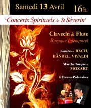 Duo Baroque : Clavecin & Flûte | Les concerts de Saint Séverin Eglise Saint Sverin Affiche