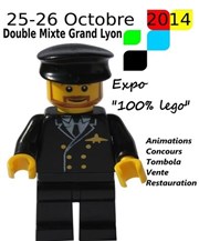 Expo 100% Lego Espace Double Mixte - Hall Ici et Ailleurs Affiche