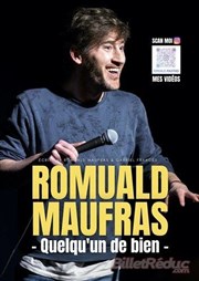 Romuald Maufras dans Quelqu'un de bien L'Appart Caf - Caf Thtre Affiche