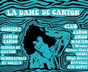 La Dame Te Funk // Echoes Of Dayton + Minneapolis La Dame de Canton Affiche