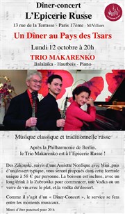 Musique russe avec le Trio Makaranko | Dîner-Concert Epicerie Russe Affiche
