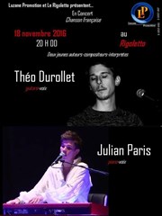 Théo Durollet + Julian Paris Le Rigoletto Affiche