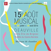 Festival 15ème Août Musical Thtre du casino de Deauville Affiche
