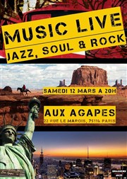 Aude Quartet Jazz Les Agapes Affiche