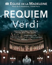 Requiem de Verdi Eglise de la Madeleine Affiche