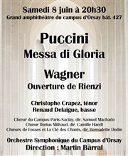 Concert Puccini / Wagner Grand amphithtre Henri Cartan du Campus d'Orsay Affiche