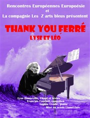 Thank You ferré, hommage à Léo Ferré Thtre la Mare Au Diable Affiche