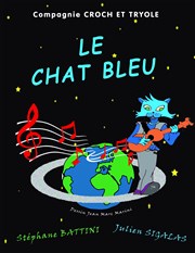Le Chat Bleu Caf Thtre le Flibustier Affiche