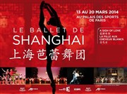 Le ballet de Shangai | La fille aux cheveux blancs Le Dme de Paris - Palais des sports Affiche