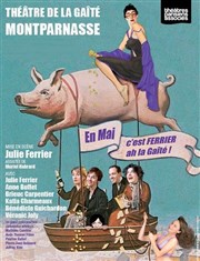 En mai, c'est Ferrier ah la Gaîté ! | avec Julie Ferrier Gait Montparnasse Affiche
