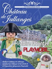 Exposition Playmobil au Château de Jallanges Chteau de Jallanges Affiche