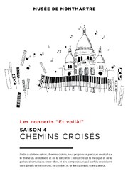 Chopin, Schubert - Salons parisiens, Schubertiades Le Muse De Montmartre Affiche
