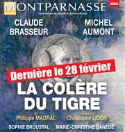La colère du tigre | Avec Claude Brasseur et Michel Aumont Thtre Montparnasse - Grande Salle Affiche