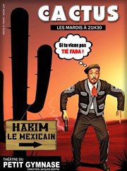 Hakim Le Mexicain dans Cactus Studio Marie Bell au Thtre du Petit Gymnase Affiche