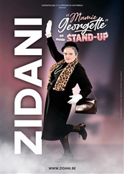 Zidani dans Mamie Georgette en mode stand up Caf Thtre Ct Rocher Affiche