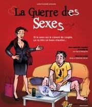 La guerre des sexes La Comdie de Nice Affiche