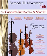 Quatuors à cordes de Mozart, Schubert, Beethoven Eglise Saint Sverin Affiche