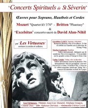 Oeuvres pour Soprano, Hautbois et Cordes : Mozart, Britten, Alan-Nihil Eglise Saint Sverin Affiche