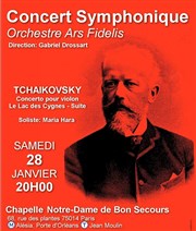 Orchestre Ars Fidelis | Concert Tchaïkovsky Chapelle Notre Dame du Bon secours Affiche