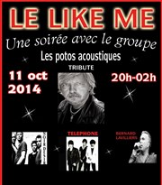 Tribute Renaud, Lavillers, Téléphone, Noir Désir Le Like me Affiche
