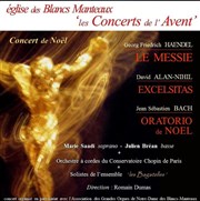 Concert de Noël : le Messie de Haendel & Oratorio de Noel Bach ... Eglise Notre-Dame des Blancs-Manteaux Affiche