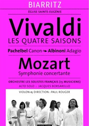 Vivaldi, Mozart, Albinoni, Pachelbel Eglise Sainte Eugnie Affiche