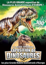 Le musée éphémère® : exposition de dinosaures à Bourg en Bresse Ainterexpo de Bourg en Bresse Affiche