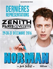 Norman dans Norman Sur Scène Znith de Paris Affiche
