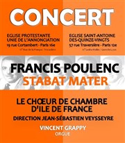 Francis Poulenc / Stabat Mater Eglise Saint-Antoine des Quinze-Vingts Affiche